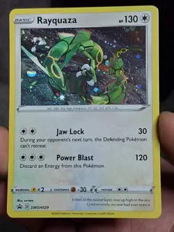 Rayquaza SWSH029 SWSH: Sword & Shield Promo Cards Holo - Image 1