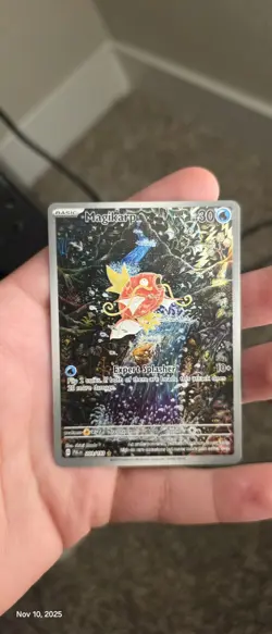 Magikarp Holo Illustration Rare Paldea Evolved TCG Card 203/193 Sv02 - Image 1