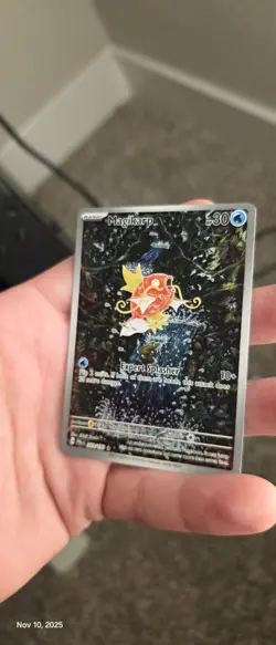 Magikarp Holo Illustration Rare Paldea Evolved TCG Card 203/193 Sv02 - Image 2
