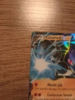 Lucario EX 54/111 Pokemon Furious Fists XY Ultra Rare Card HP 2014 - Image 4