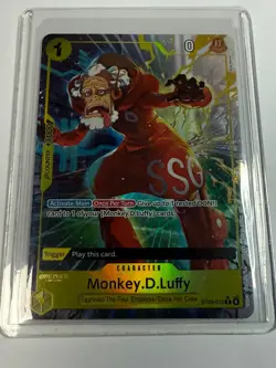 Monkey D Luffy ST29-012 Parallel Starter Deck Promo One Piece Card English - Image 1