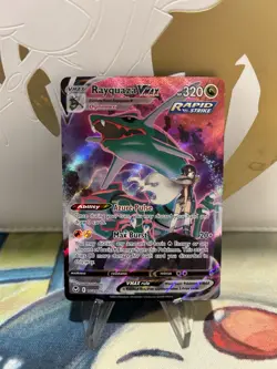 Rayquaza Vmax TG20/TG30 Pokemon TCG Silver Tempest Trainer Gallery Holo Card NM - Image 1