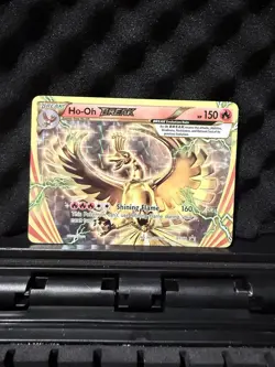 Ho-Oh BREAK XY154 - Pokemon TCG XY Black Star Promo Ultra Rare Gold Card HOLO - Image 1