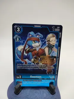 Digimon Card Game Gaomon Judge Foil BT11-020 Promo - Image 1