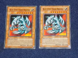 Yugioh VINTAGE lot Blue eyes white dragon LOB-070 BPT-005 BPT-003 SDK-001 8 Card - Image 2