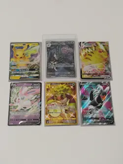 Pokemon Pikachu GX/Promo/Illustration Rare/Full Art/Gold Secret Rare Holo Cards - Image 1