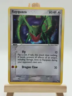 2006 Rayquaza - 3/17 - Holo Rare Promo Pokemon Pop Series 1 Pokemon TCG Card - Image 1