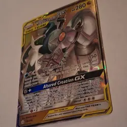 Pokemon Arceus & Dialga & Palkia GX 156/236 Holo Ultra Rare TCG Card - Image 2