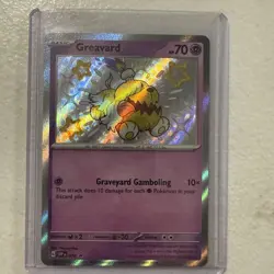 Greavard SVP070 Black Star Promo Scarlet & Violet Holo Pokemon Card - Image 2