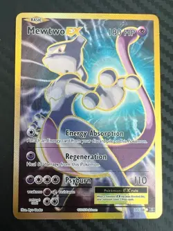 Pokemon TCG Mewtwo EX Full Art Holo Card 103/108 Evolutions HP - Image 1