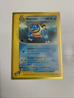 Pokemon TCG Blastoise Expedition Base Set Regular Rare Card 36/165 - Image 4