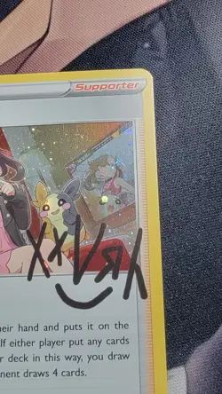 Marnie SWSH120 HOLO RARE Pokemon Black Star Promo NM 2021 Card TCG *SWIRL* - Image 5