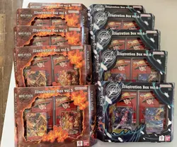One Piece Card Game Illustration Box Vol.5 x5 and Vol.6 x5 LOT OF 10 - Image 1