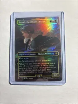 Squall, Gunblade Duelist Borderless Commander: FINAL FANTASY Foil + Bonus Rare!! - Image 1
