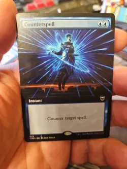 MTG - Commander Legends - Counterspell - Extended Art - NM - NF - Image 1