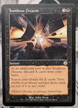 Insidious Dreams - Torment - Magic The Gathering M/NM (Never Played) - Image 1