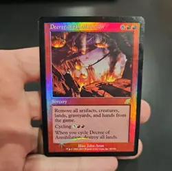 Magic The Gathering Decree of Annihilation Scourge Foil LP - NM - Image 1