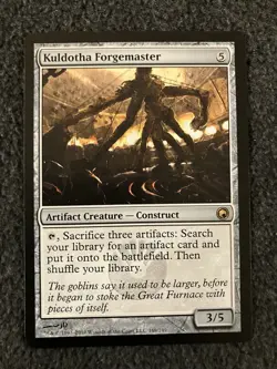 Magic The Gathering MTG - Kuldotha Forgemaster - Scars of Mirrodin - Image 1