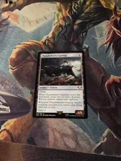 MTG Magic the Gathering Thunderhawk Gunship (167/657) Warhammer 40,000 LP - Image 1