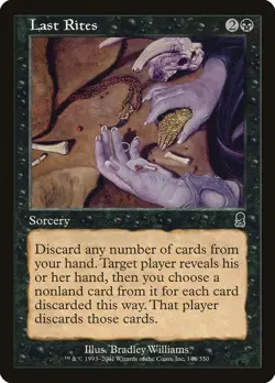 MTG Foil - Last Rites - 146 / NM / English - Image 1