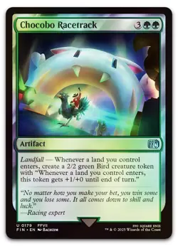 Chocobo Racetrack #179 (Foil) (NM) Final Fantasy FIN Magic MTG - Image 1