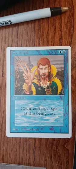 Counterspell Unlimited Edition Regular Moderately Played (B12) - Image 1