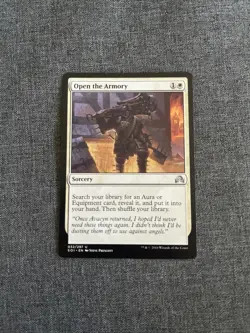 Open The Armory - NM - Shadows over Innistrad - MTG Magic The Gathering - Image 1