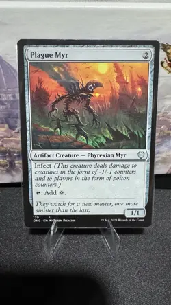 Plague Myr Commander: Phyrexia: All Will Be One Regular - Image 1