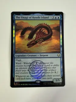 The Unagi of Kyoshi Island FOIL: Avatar ATLA MTG Prerelease Promo NM - Image 1