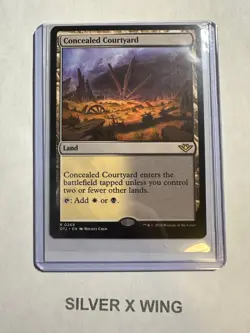 Concealed Courtyard x1, MTG, Outlaws of Thunder Junction, OTJ, NM - Image 1