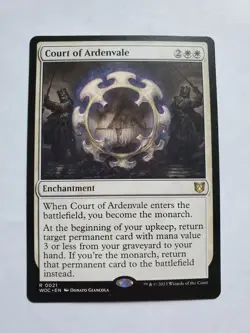 Court of Ardenvale - Wilds of Eldraine Commander - Near Mint - MTG - Image 1