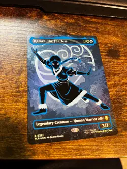 Katara, the Fearless (Borderless) (Neon Ink Foil) Avatar: The Last Airbender... - Image 2