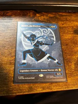 Katara, the Fearless (Borderless) (Neon Ink Foil) Avatar: The Last Airbender... - Image 3