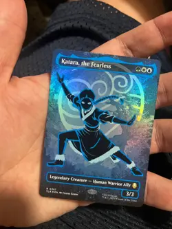 Katara, the Fearless (Borderless) (Neon Ink Foil) Avatar: The Last Airbender... - Image 4