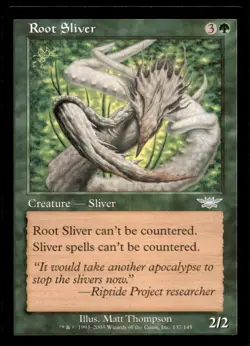 Root Sliver LP Light Play Legions MTG [7958] - Image 1