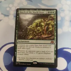 MTG: March Of The World Ooze (Aetherdrift)(Mythic Rare) - Image 1