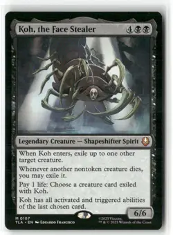Avatar: The Last Airbender Magic: The Gathering Koh, the Face Stealer - Image 1