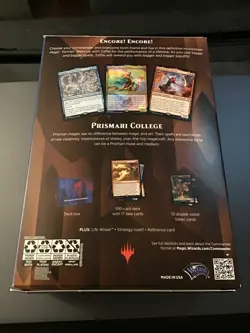 MTG Strixhaven Sealed Commander Deck lot of 4 Silverquill Witherbloom Quandrix - Image 3