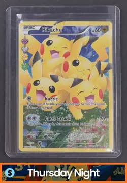 2016 POKEMON GENERATIONS #RC29/RC32 PIKACHU FULL ART ULTRA RARE - Image 1