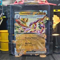 Toxtricity ex Paradox Rift Ultra Rare Pokemon TCG 100/182 Scarlet & Violet SV04 - Image 1