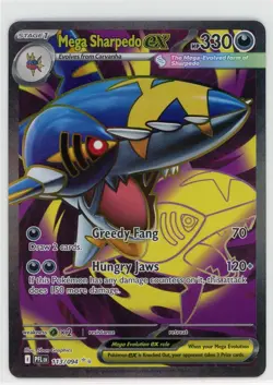 Pokemon | PFL | Mega Sharpedo ex | 113/094 | NM Holo - Image 1