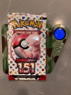 22.8g! HEAVY Pokemon TCG Scarlet & Violet POKEMON 151 Booster Pack From ETB - Image 1