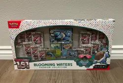 Pokemon TCG Scarlet & Violet 151 Blooming Waters Premium Collection Box Sealed - Image 1
