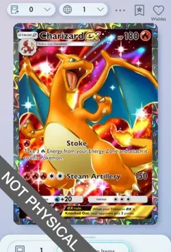 Pokemon TCG POCKET - Charizard Full Art 2⭐, Shining Revelry, English - Image 1