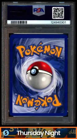 2001 POKEMON GAME 3 MOVIE PROMO #34 ENTEI REVERSE FOIL HOLO PSA 9 - Image 2