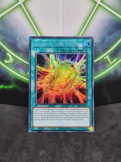 Yugioh Cocoon of Ultra Evolution LDS1-EN073 Secret Rare NM - Image 1