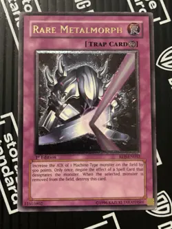 Yugioh Rare Metalmorph RDS-EN052 Ultimate Rare 1st Ed nm - Image 1