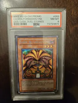 Exodia the Forbidden One DDS-003 Yu-Gi-Oh! Unlimited PSA 8 - Image 1
