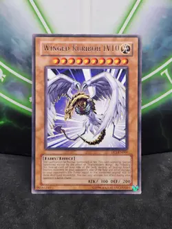 Yugioh Winged Kuriboh LV10 DPI-EN006 Rare LP - Image 1