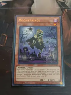 Yu-Gi-Oh! - Wightprince (MAGO-EN124) - Maximum Gold - Rare - NM - Image 1